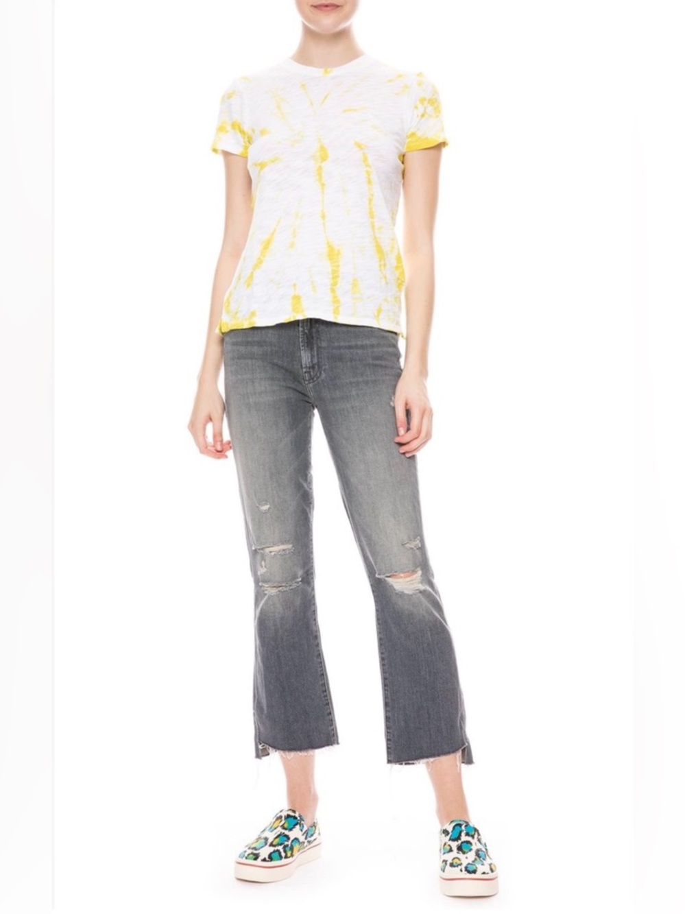 💙 MOTHER Denim - The Insider Crop Step Fray - Ace of Spades - Jeans